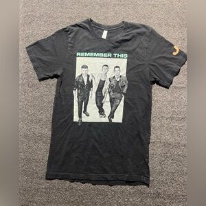 Jonas Brother 2021 Concert Black Graphic T-Shirt